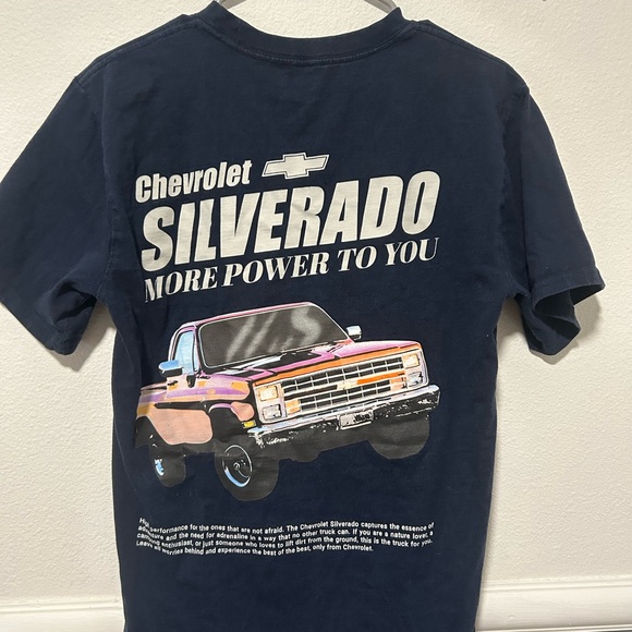 Chemistry Kids Navy Blue Silverado Graphic Tee - Picture 1 of 2